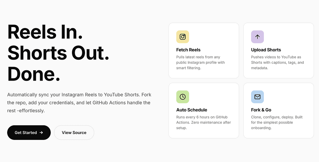 It’s 2026 and I Was Still Manually Uploading Reels to YouTube