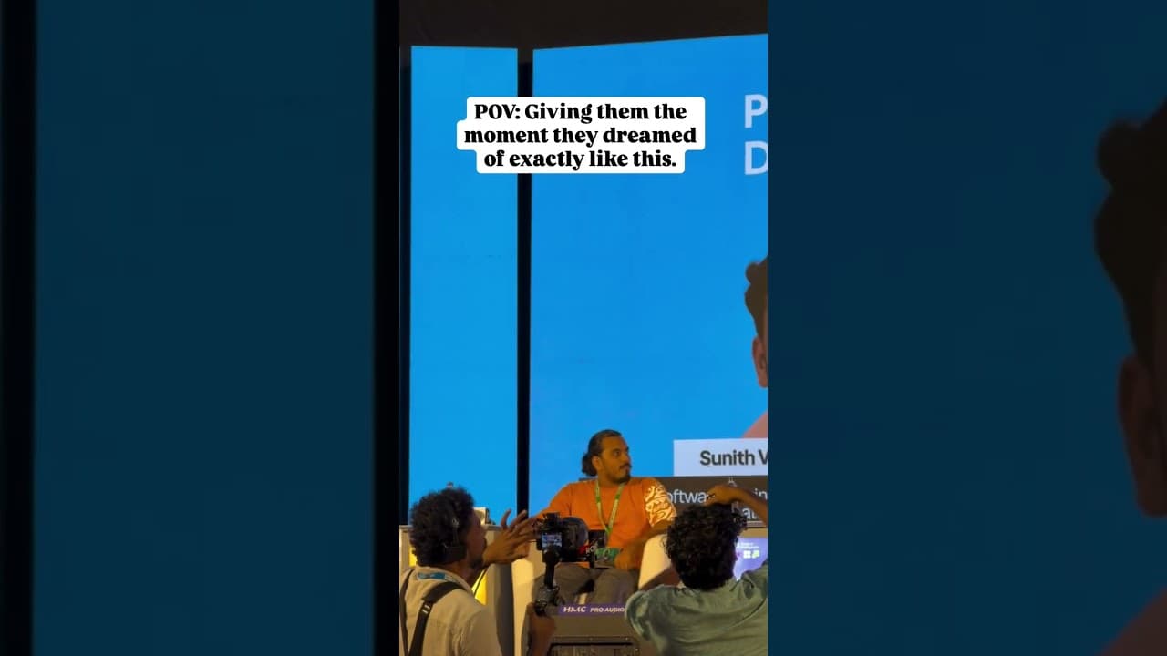 The moment they dreamed like this 🥹.